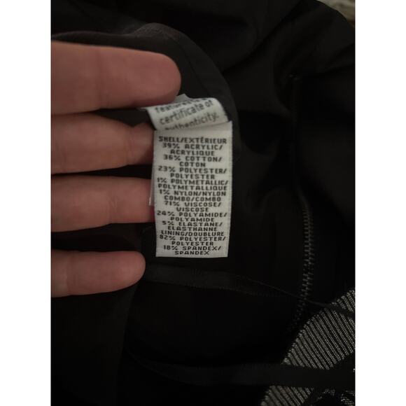 Diane Von Furstenberg Amanda Dress Jacquard Geometric Sheath Mini Size 6 - Picture 9 of 10